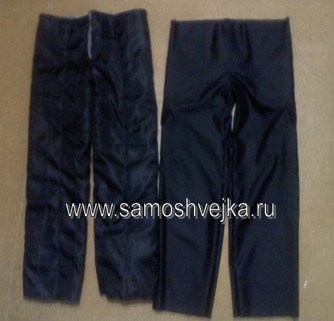 сборка утепленных брюк
